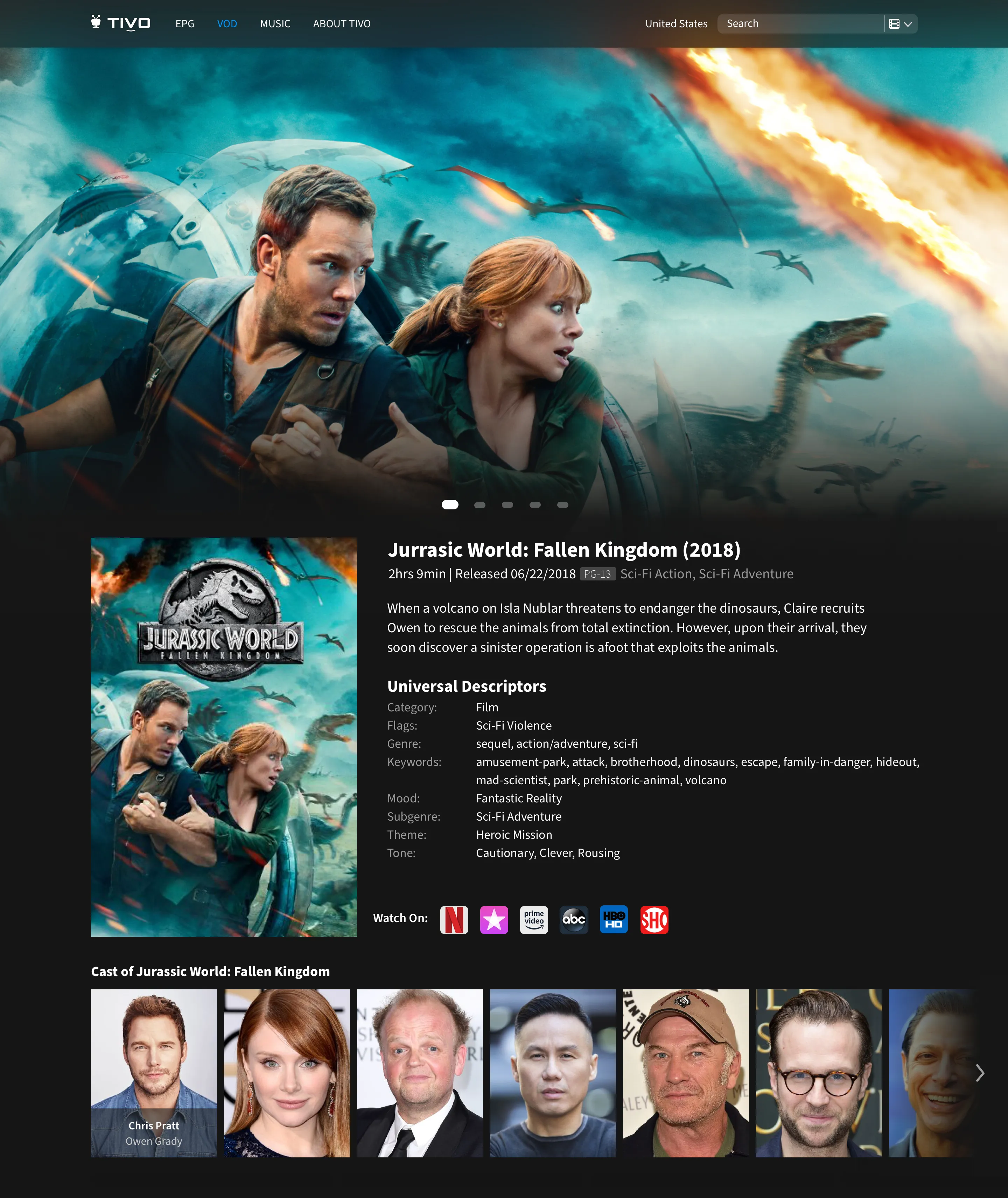 Movie metadata detail — partner editing surface